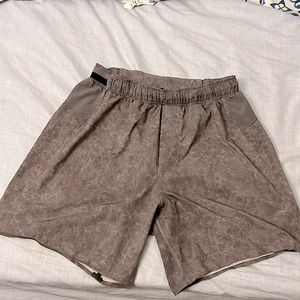 Lululemon Training Shorts With liner Pockets.